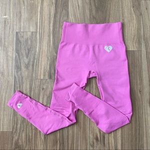 Women’s Best | Pink Power Seamless Athletic Leggings
